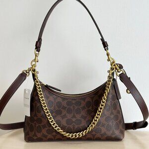 COACH JULIET SHOULDER BAG 25 IN SIGNATURE CANVAS